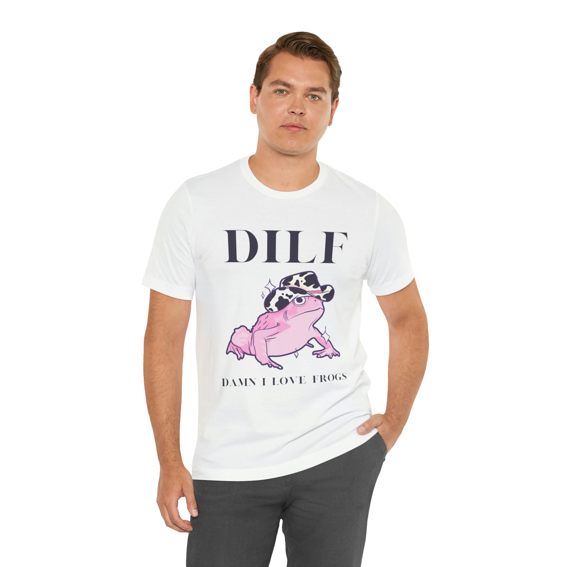 DILF - Damn I Love Frogs T-Shirt – SimoShops